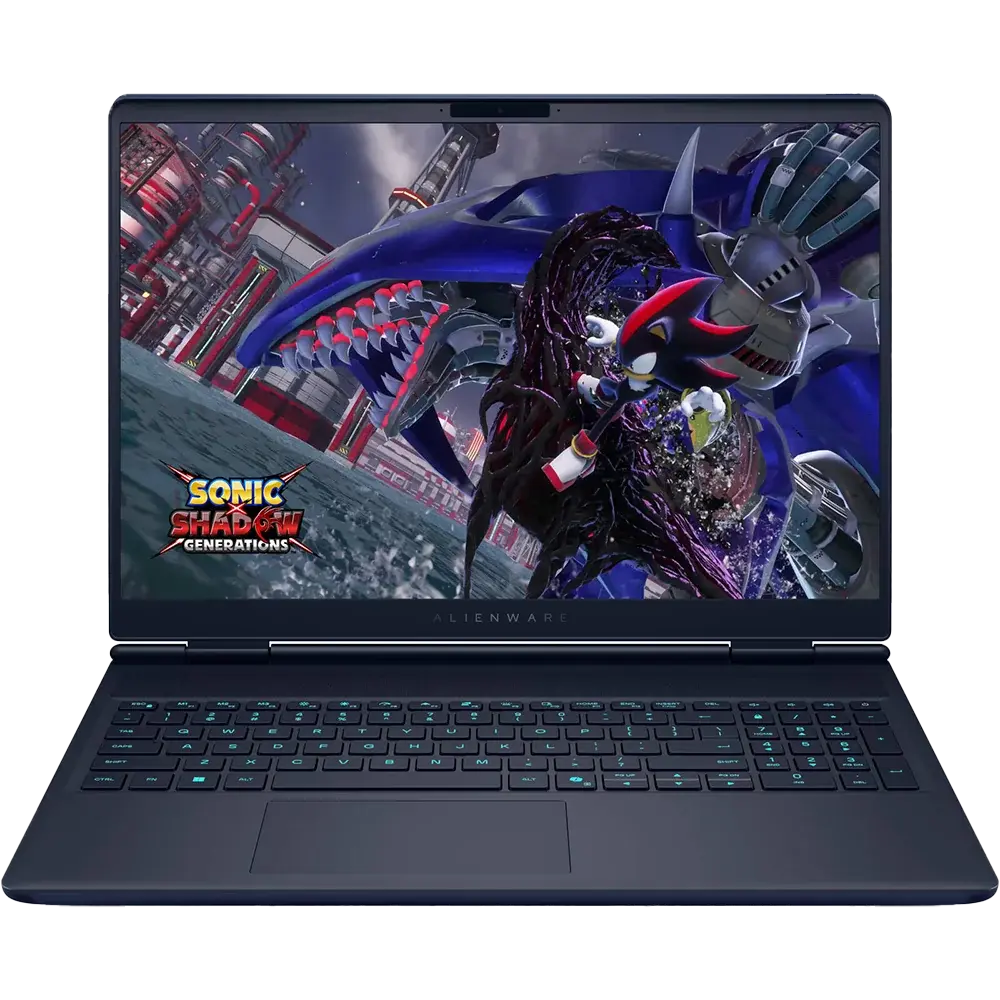 Dell Alienware 16X Aurora Gaming Laptop, 16" QHD+ 240Hz Display, Intel Core Ultra 9 275HX, 32GB RAM, 1TB SSD, GeForce RTX 5060 8GB, English K/B, Win11, Interstellar Indigo