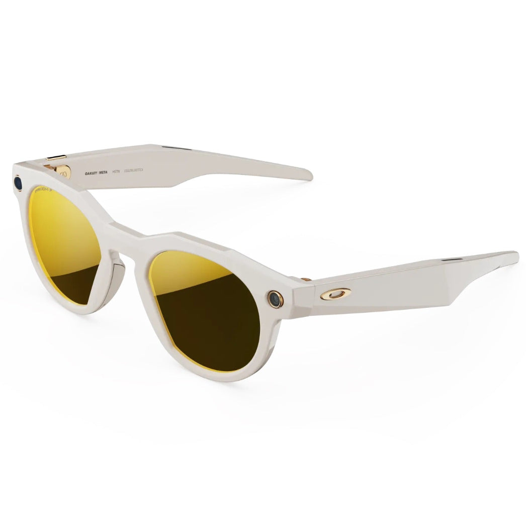 Oakley Meta HSTN Ai Glasses in Warm Grey / Prizm 24K Polarized - Limited Edition, view 2