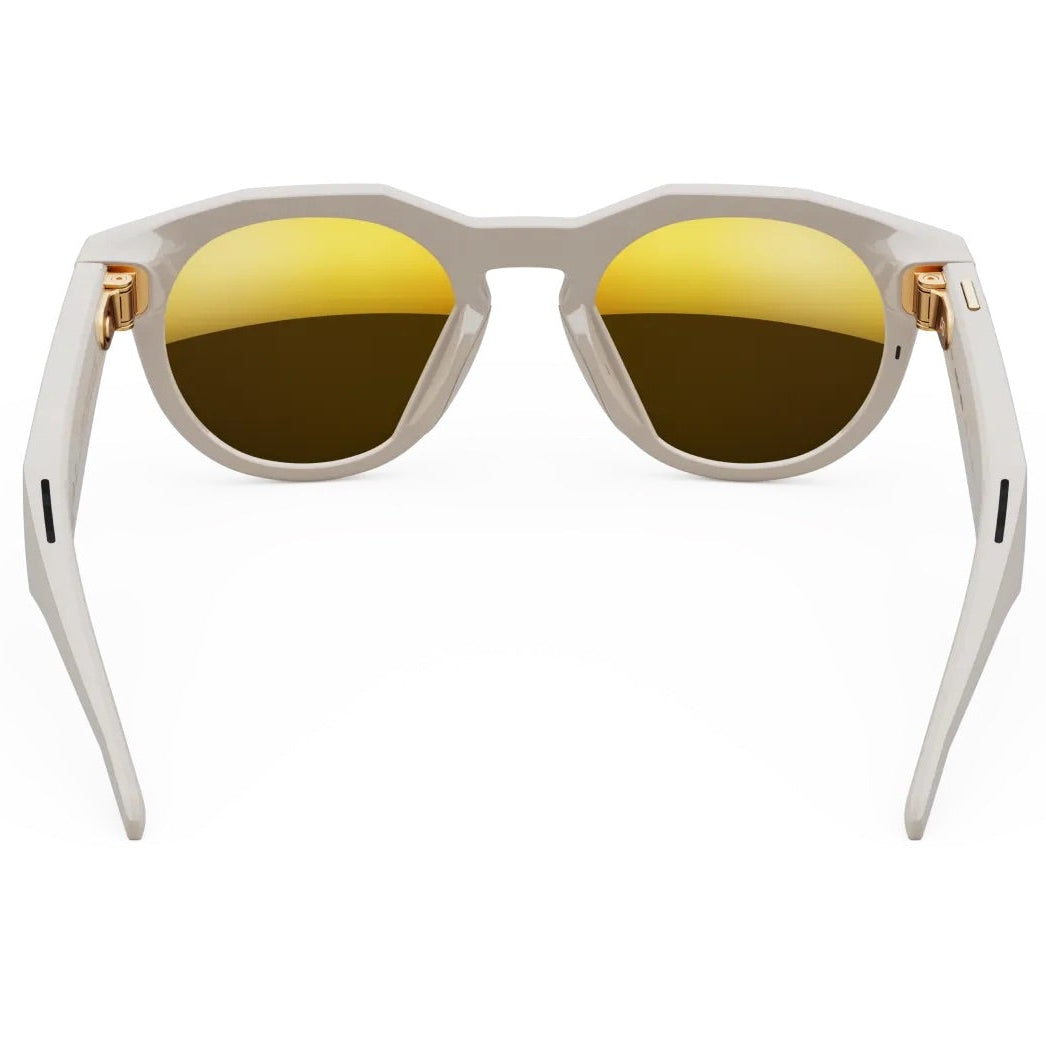 Oakley Meta HSTN Ai Glasses in Warm Grey / Prizm 24K Polarized - Limited Edition, view 3