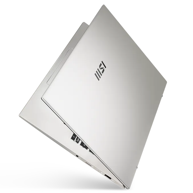 MSI Prestige 14 Evo B13M Laptop, 14" FHD+ IPS Display, Intel Core i5-13420H, 8GB RAM, 512GB SSD, Intel Iris Xe Graphics, English-Arabic Keyboard, Windows 11 Home, Urban Silver
