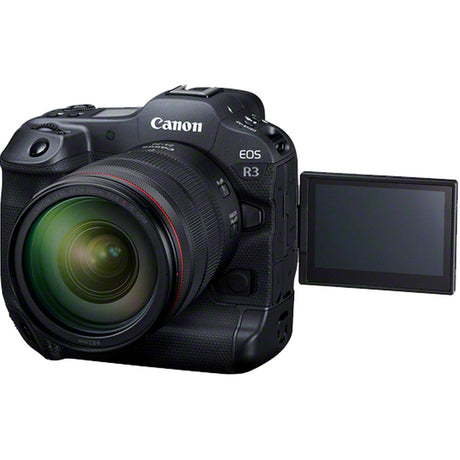 Front view of the Canon EOS R3 Mirrorless Camera Body