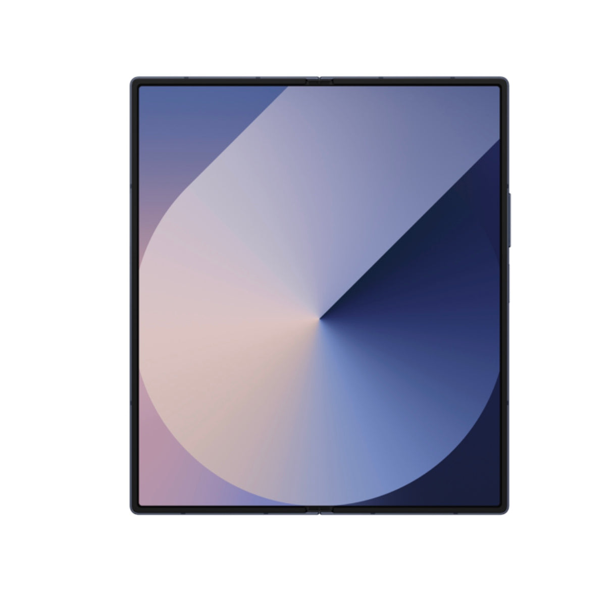 The main 7.6-inch Dynamic AMOLED display of the Samsung Galaxy Z Fold 6, open and ready for use.