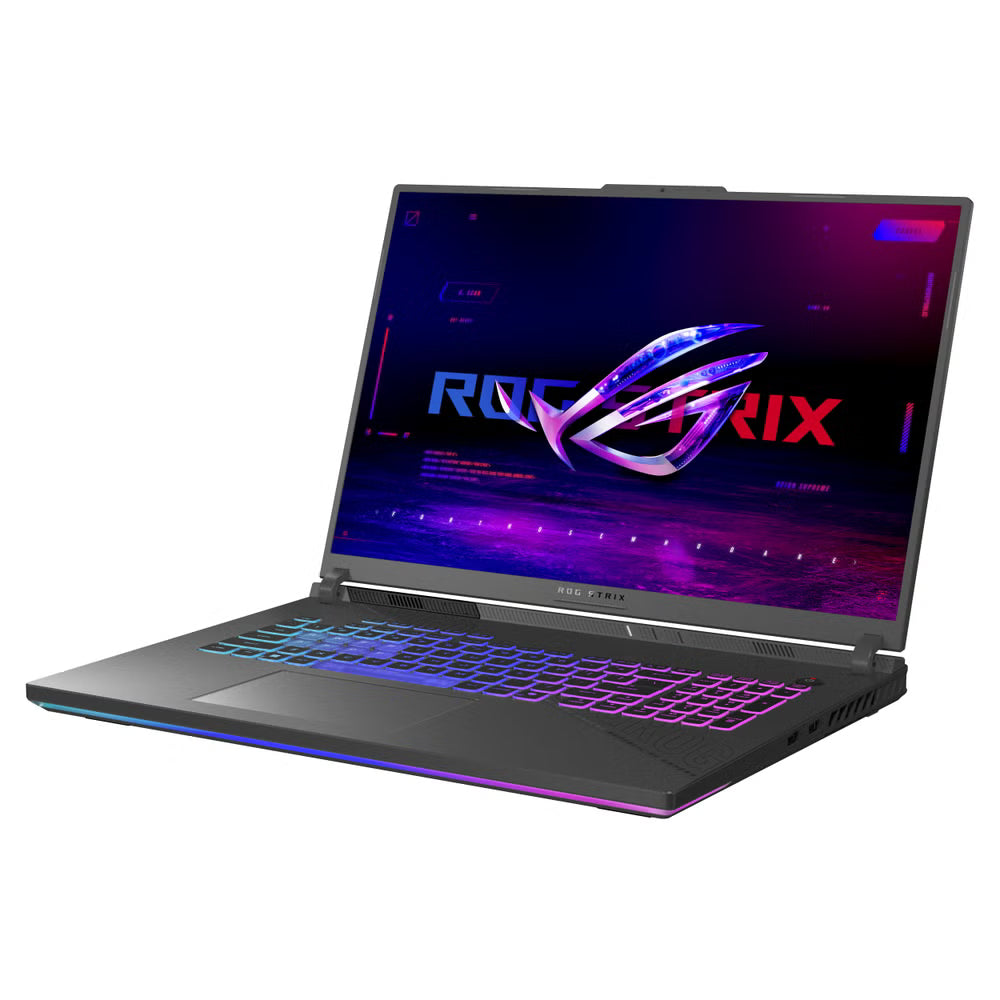 ASUS ROG Strix G18 Gaming Laptop G814PH-ES94, 18” FHD+ 144Hz Display, AMD Ryzen 9 8940HX, NVIDIA GeForce RTX 5050, 16GB RAM, 1TB SSD, Windows 11 Home, English Keyboard, Eclipse Gray