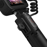 Top view of the GoPro HERO 12 Black Creator Edition highlighting the control buttons and compact size