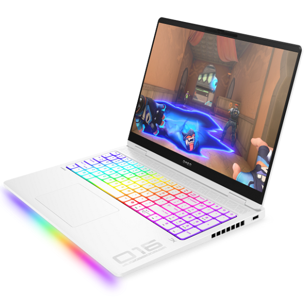 HP OMEN MAX Gaming Laptop 16-ah0020nia, Windows 11 Home Single Language, 16", Intel® Core™ Ultra 7, 32GB RAM, 1TB SSD, NVIDIA® GeForce RTX™ 5070 Ti, WQXGA, English Keyboard, Ceramic white