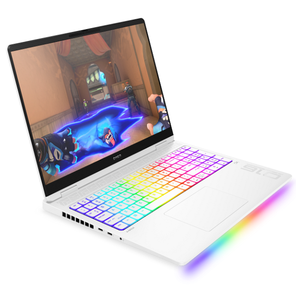 HP OMEN MAX Gaming Laptop 16-ah0025ne, Windows 11 Home, 16", Intel® Core™ Ultra 9, 32GB RAM, 2TB SSD, NVIDIA® GeForce RTX™ 5080, WQXGA, English-Arabic K/B, Ceramic white
