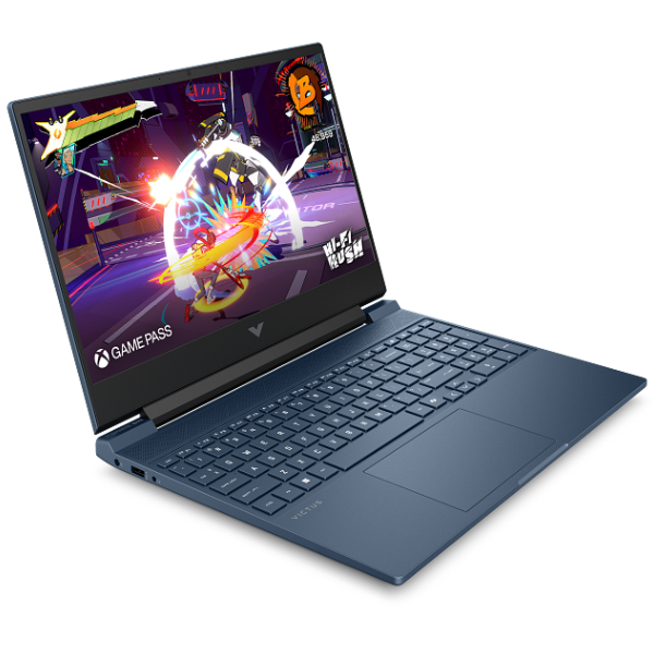 HP Victus Gaming Laptop 15-fa2081ne, FreeDOS 3.0, 15.6", Intel® Core™ 7, 16GB RAM, 1TB SSD, NVIDIA® GeForce RTX™ 5060, FHD, English-Arabic Keyboard, Performance blue