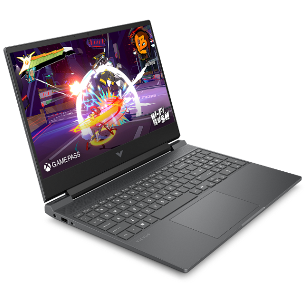 HP Victus Gaming Laptop 15-fa2082ne, FreeDOS 3.0, 15.6", Intel® Core™ 7, 16GB RAM, 1TB SSD, NVIDIA® GeForce RTX™ 5060, FHD, nglish Keyboard, No OS, Mica silver