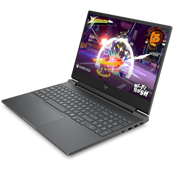 HP Victus Gaming Laptop 15-fa2082ne, FreeDOS 3.0, 15.6", Intel® Core™ 7, 16GB RAM, 1TB SSD, NVIDIA® GeForce RTX™ 5060, FHD, nglish Keyboard, No OS, Mica silver