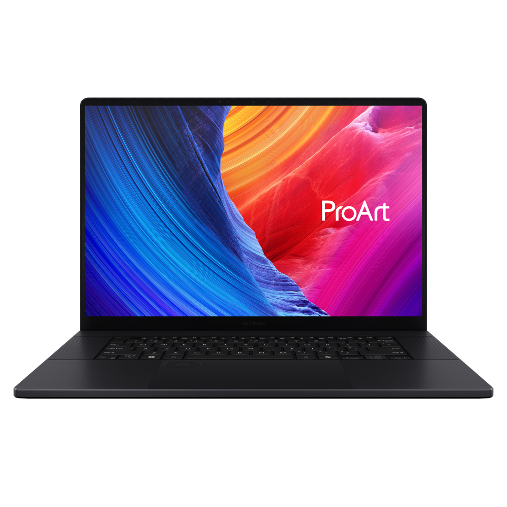 ASUS ProArt P16 Laptop (H7606) Copilot+ PC AMD Ryzen AI 9 RTX 5090 64GB 4TB 16.0" Touch screen 4K OLED English-Arabic K/B, Win11Home, Nano Black