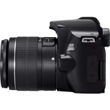 Canon EOS 250D, Black + EF-S 18-55mm f/3.5-5.6 III+ EF 75-300mm f/4-5.6 III Lens