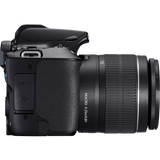 Canon EOS 250D, Black + EF-S 18-55mm f/3.5-5.6 III+ EF 75-300mm f/4-5.6 III Lens