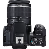 Canon EOS 250D, Black + EF-S 18-55mm f/3.5-5.6 III+ EF 75-300mm f/4-5.6 III Lens