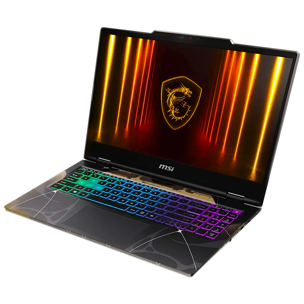 MSI Cyborg 15 B2RWFKG Gaming Laptop, 15.6" FHD 144Hz IPS Display, Intel Core 7 240H, 16GB RAM, 512GB SSD, GeForce 5060 8GB Graphics, English K/B, Win11Home, Gray