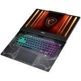 MSI Cyborg 15 B2RWFKG Gaming Laptop, 15.6" FHD 144Hz IPS Display, Intel Core 7 240H, 16GB RAM, 512GB SSD, GeForce 5060 8GB Graphics, English K/B, Win11Home, Gray
