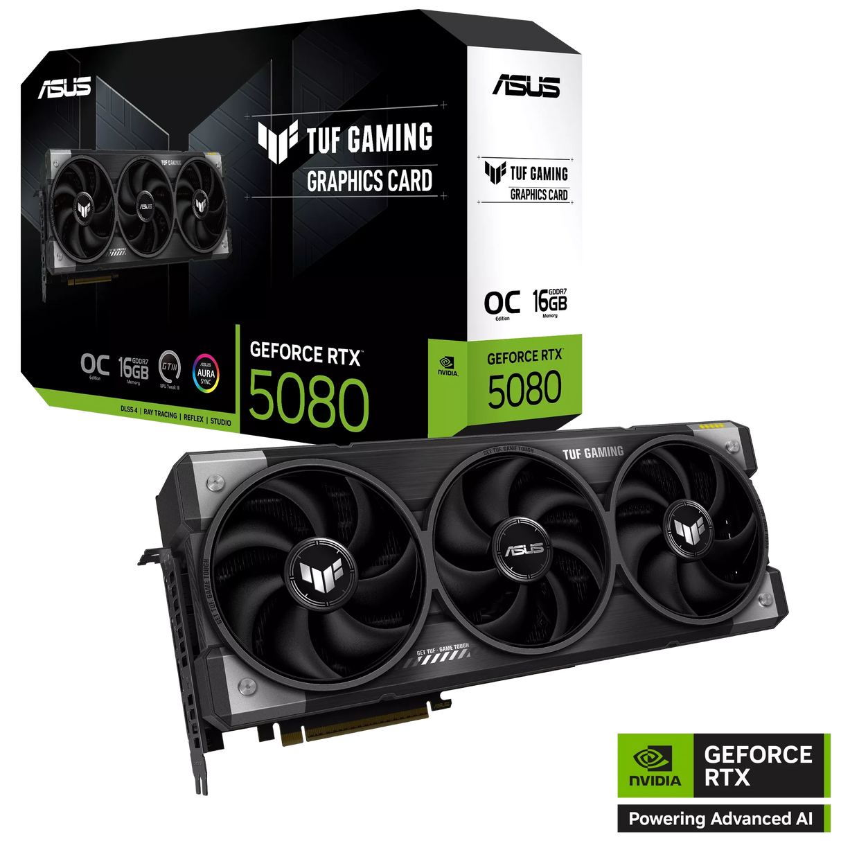 ASUS TUF Gaming GeForce RTX™ 5080 16GB GDDR7 OC Edition