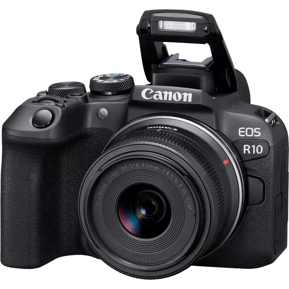 Canon EOS R10 Mirrorless Camera + RF-S 18-45mm F4.5-6.3 IS STM Lens