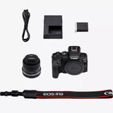 Canon EOS R10 Mirrorless Camera + RF-S 18-45mm F4.5-6.3 IS STM Lens