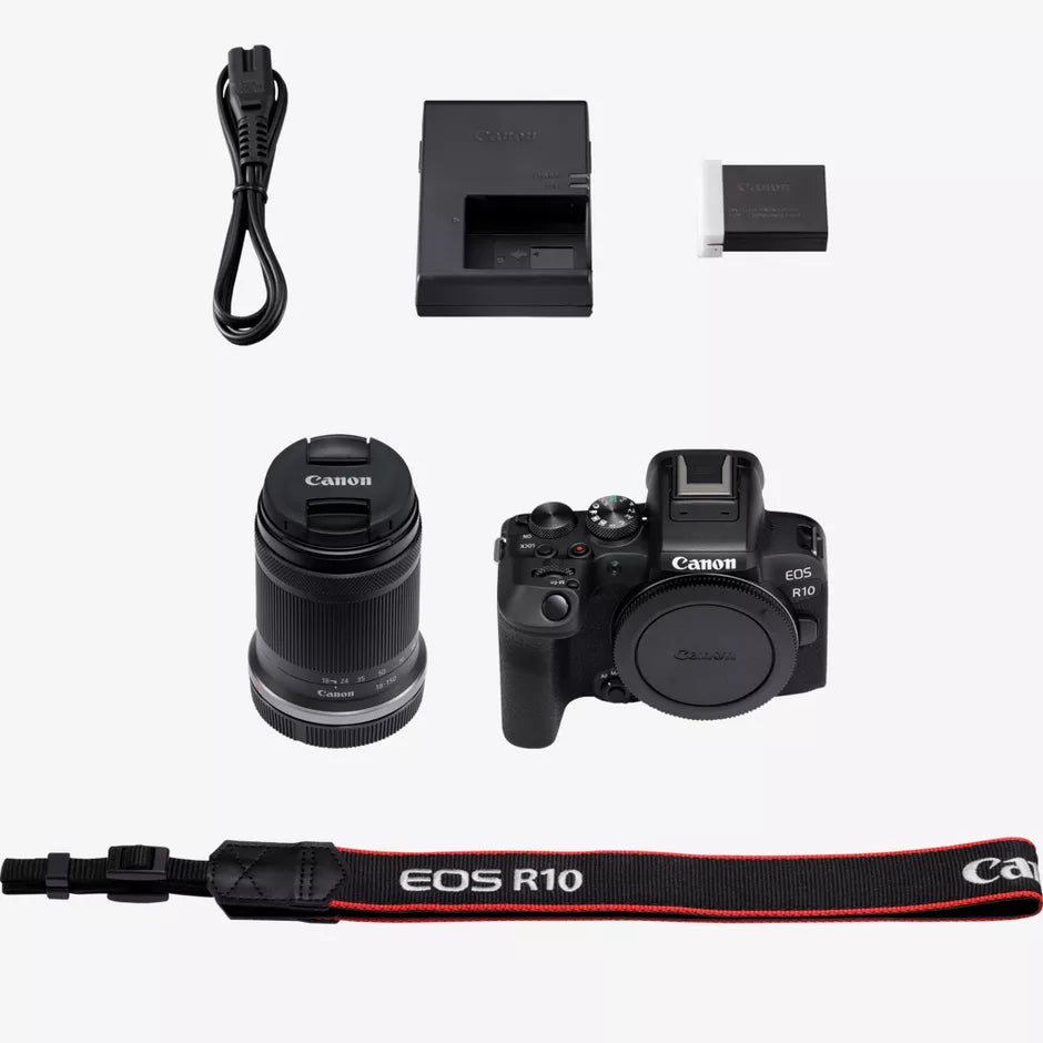 Canon EOS R10 Mirrorless Camera + RF-S 18-150mm F3.5-6.3 IS STM Lens