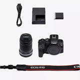 Canon EOS R10 Mirrorless Camera + RF-S 18-150mm F3.5-6.3 IS STM Lens