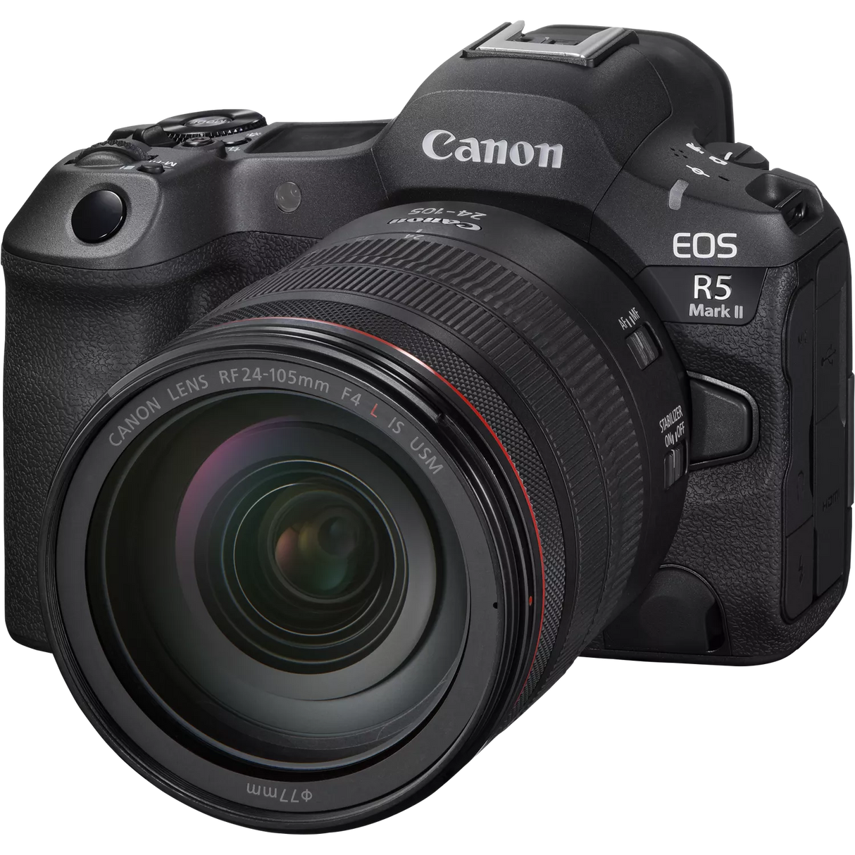 Canon EOS R5 Mark II Mirrorless Camera + RF 24-105mm F4L IS USM Lens