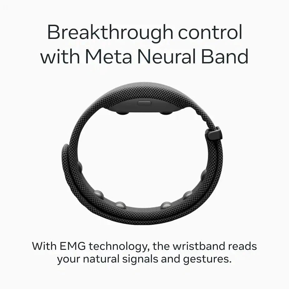 Meta Ray-Ban Display & Neural Band AI Glasses