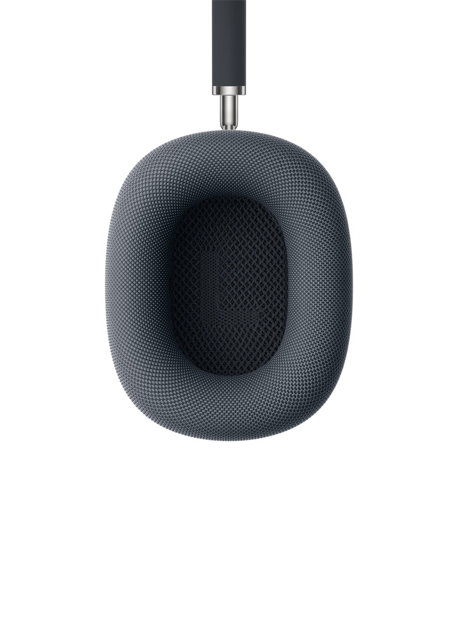 Midnight AirPods Max inner ear cup view with noise-isolating cushion