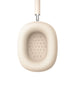 Inner ear cup mesh and soft padding of Starlight Apple AirPods Max headphones