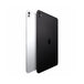 Angled side view showing Apple iPad Pro M4 in both Silver and Space Black finishes with slim profiles