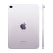 Purple iPad mini back view showcasing anodized finish