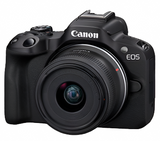 Canon EOS R50 Black Mirrorless Camera with RF-S18-45mm f/4.5-6.3 IS STM Kit
