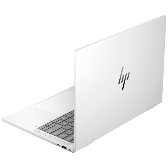 HP EliteBook X Flip G1i 14 inch Notebook Next Gen AI PC, 14", Touch screen, Windows 11 Pro, Intel® Core™ Ultra 7, 32GB RAM, 1TB SSD, WUXGA, English-Arabic Keyboard, Glacier silver, Copilot+ PC