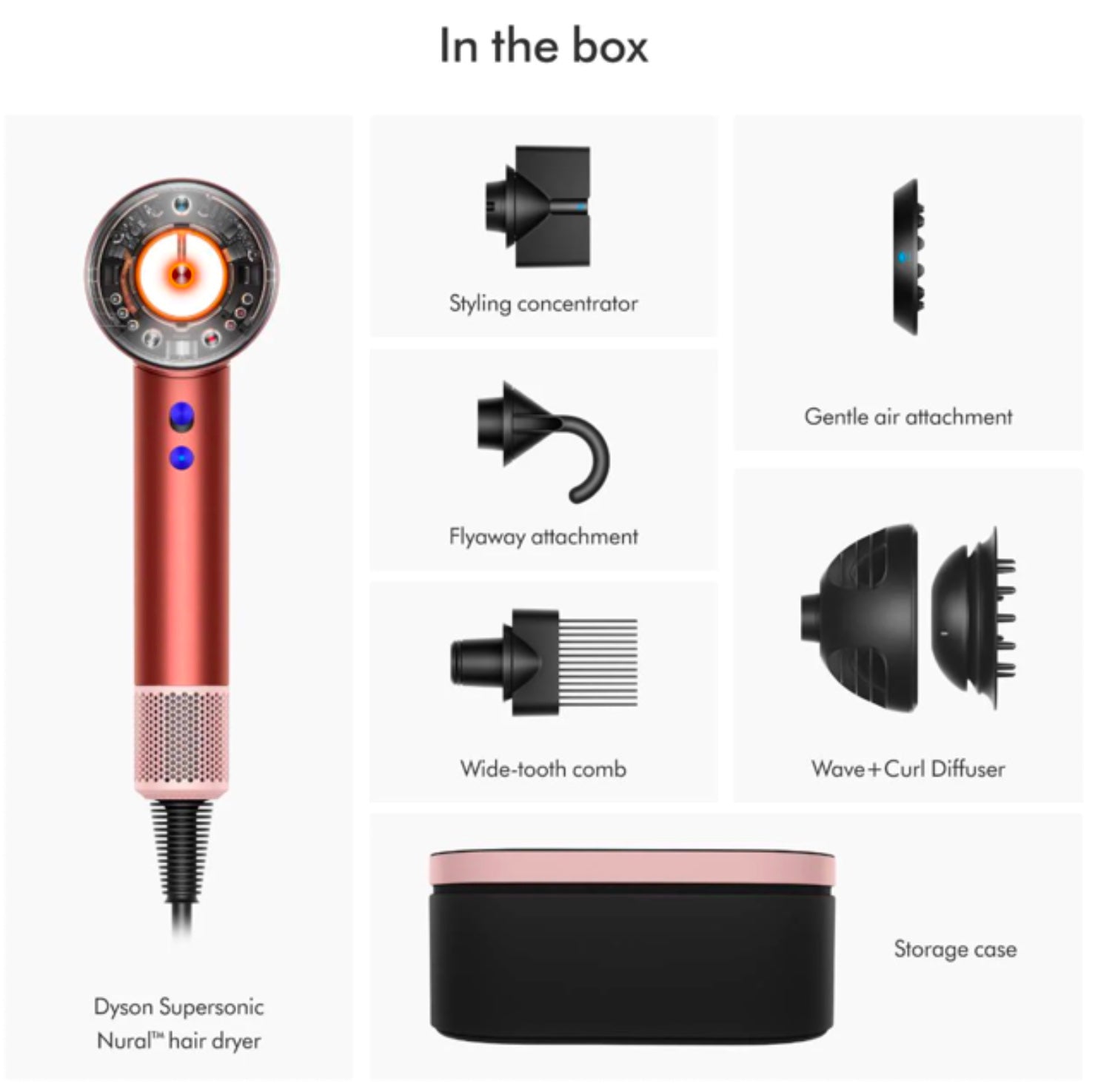 【dyson】supersonic nural shine Open Box - Dyson Supersonic Nural Hair Dryer with
