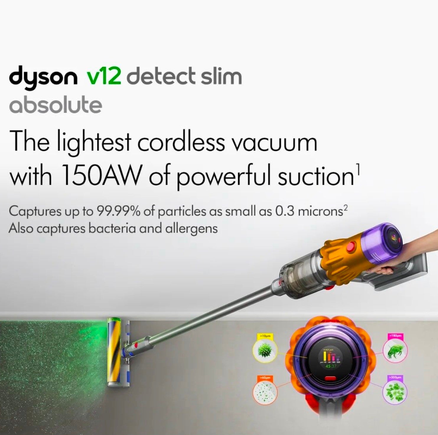Dyson V12 Detect™ Slim Absolute vacuum – Techbros