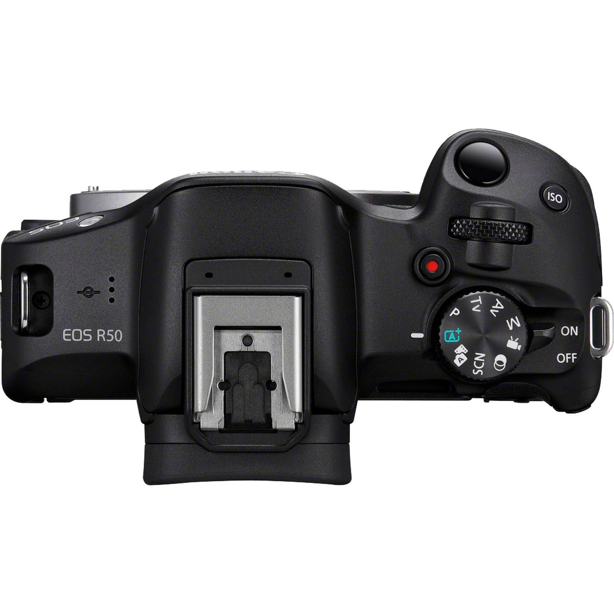 Canon EOS R50 Black Mirrorless Camera with RF-S18-45mm f/4.5-6.3 IS STM Kit