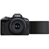 Canon EOS R50 Black Mirrorless Camera with RF-S18-45mm f/4.5-6.3 IS STM Kit