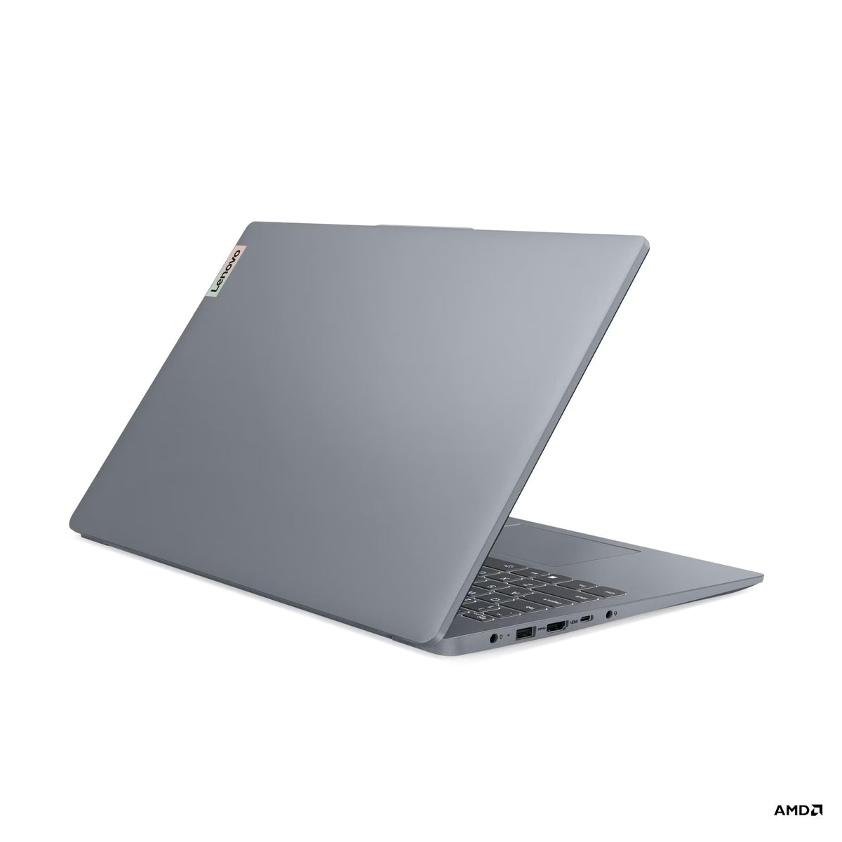 Lenovo IdeaPad Slim 3 15ABR8 Laptop, 15.6" FHD IPS Display, AMD Ryzen 7 7730U, 16GB RAM, 512GB SSD, AMD Radeon Graphics, English-Arabic Keyboard, Windows 11 Home, Arctic Grey