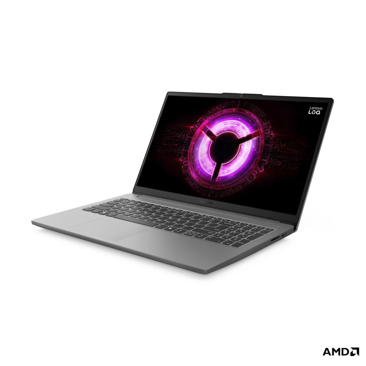 Lenovo LOQ 15ARP10E Gaming Laptop, 15.6" FHD 144Hz Display, AMD Ryzen 7 170, 16GB RAM, 512GB SSD, GeForce RTX 4050 6GB GPU, English Keyboard, Win 11, Black