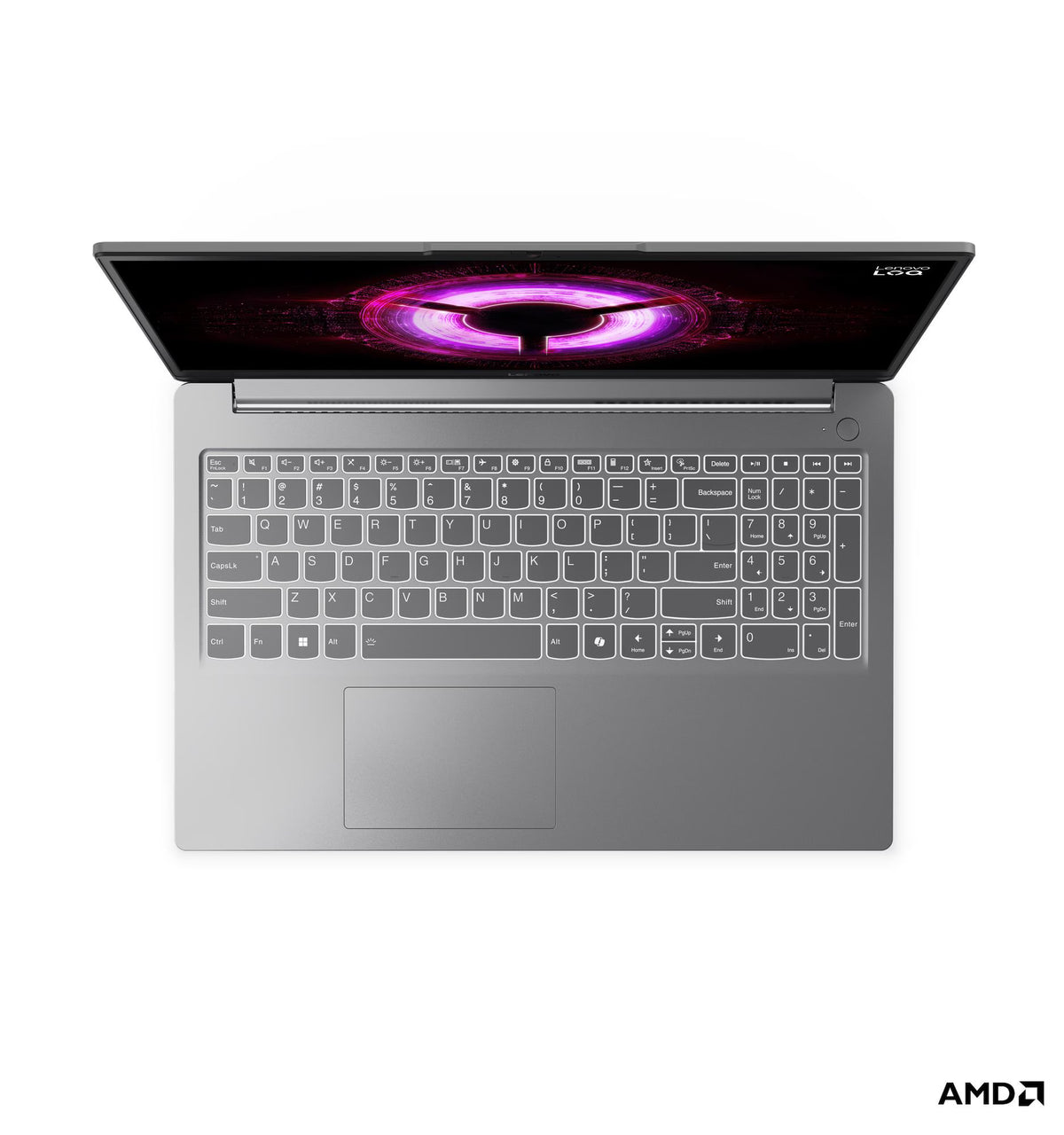 Lenovo LOQ 15ARP10E Gaming Laptop, 15.6" FHD 144Hz Display, AMD Ryzen 7 170, 16GB RAM, 512GB SSD, GeForce RTX 4050 6GB GPU, English Keyboard, Win 11, Black