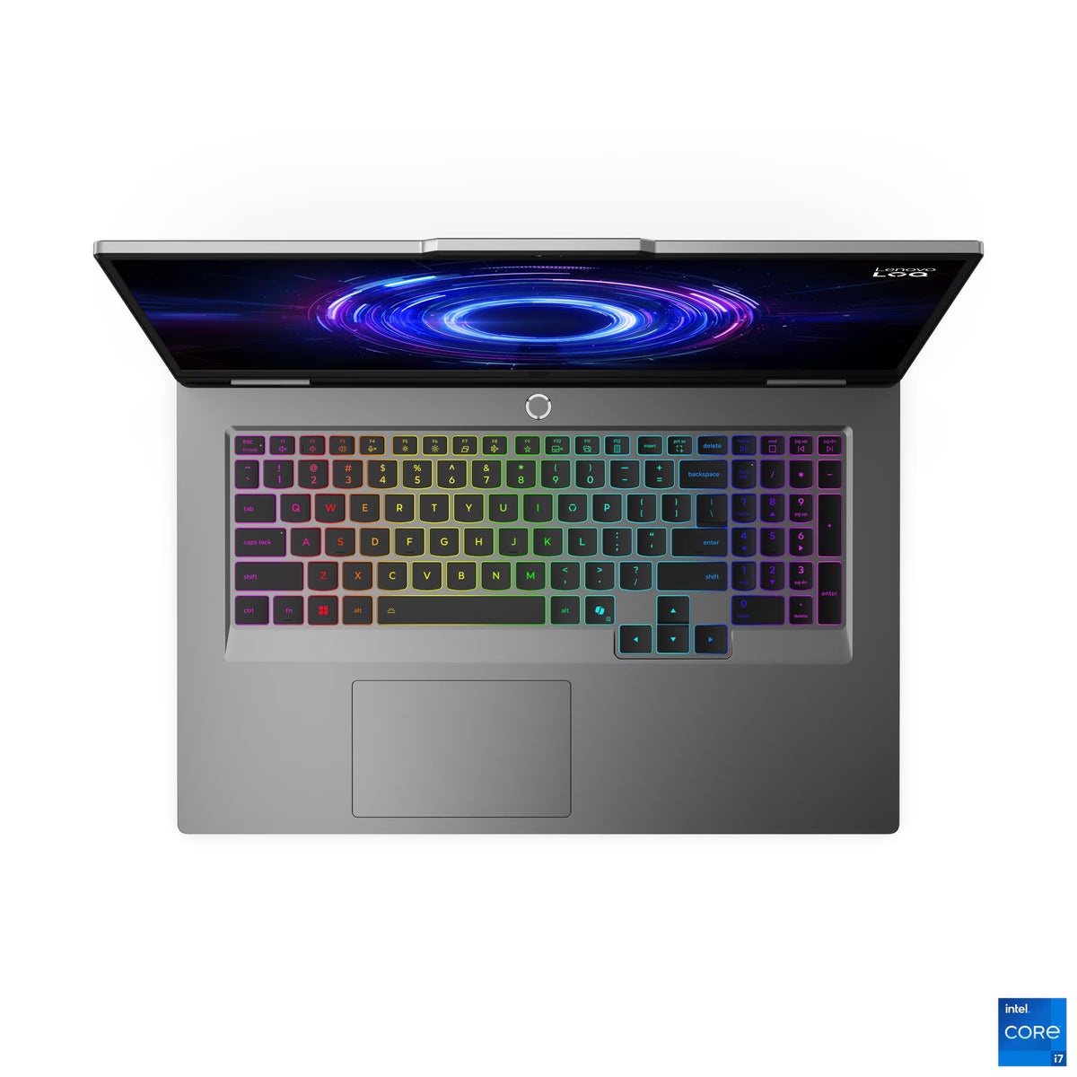 Lenovo LOQ 17IRX10 Gaming Laptop, 17.3" FHD IPS 165Hz Display, Intel Core i7-14700HX, 16GB RAM, 512GB SSD, GeForce RTX 5060 8GB GPU, English-Arabic K/B, No OS, Luna Grey