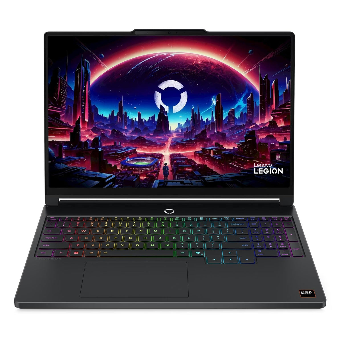 Lenovo Legion 5 15AHP11 Gaming Laptop, 15.3" WQXGA OLED 165Hz Display, AMD Ryzen 7 250, 16GB RAM, 1TB SSD, GeForce RTX 5060 8GB GPU, English Keyboard, Windows 11 Home, Eclipse Black