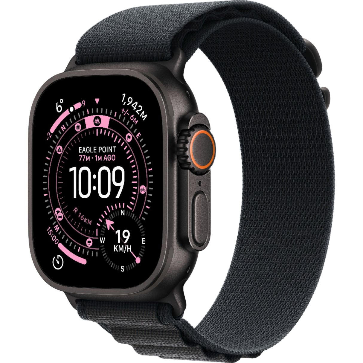 Apple Watch Ultra 3 GPS+Cellular, 49mm, Black Titanium Case