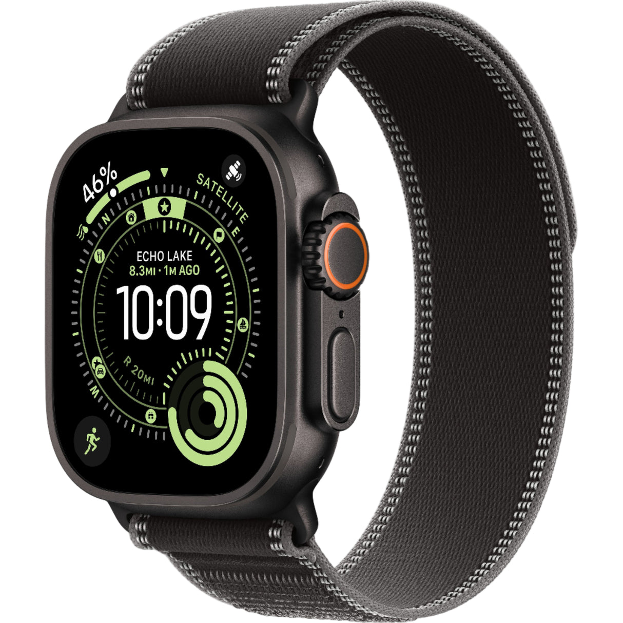 Apple Watch Ultra 3 GPS+Cellular, 49mm, Black Titanium Case