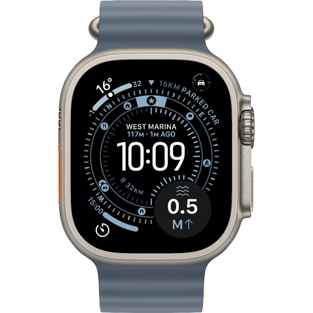 Apple Watch Ultra 3 GPS+Cellular, 49mm, Natural Titanium Case