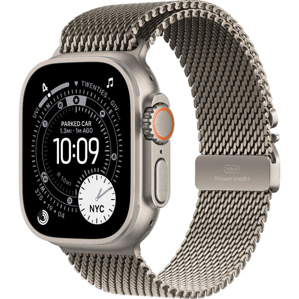 Apple Watch Ultra 3 GPS+Cellular, 49mm, Natural Titanium Case