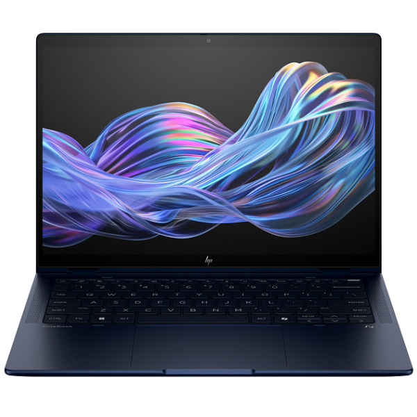 HP EliteBook X Flip G1i 14 inch Notebook Next Gen AI PC, 14", Touch screen, Windows 11 Pro, Intel® Core™ Ultra 7, 32GB RAM, 512GB SSD, 2.5K, Atmospheric blue, English-Arabic K/B, Copilot+ PC