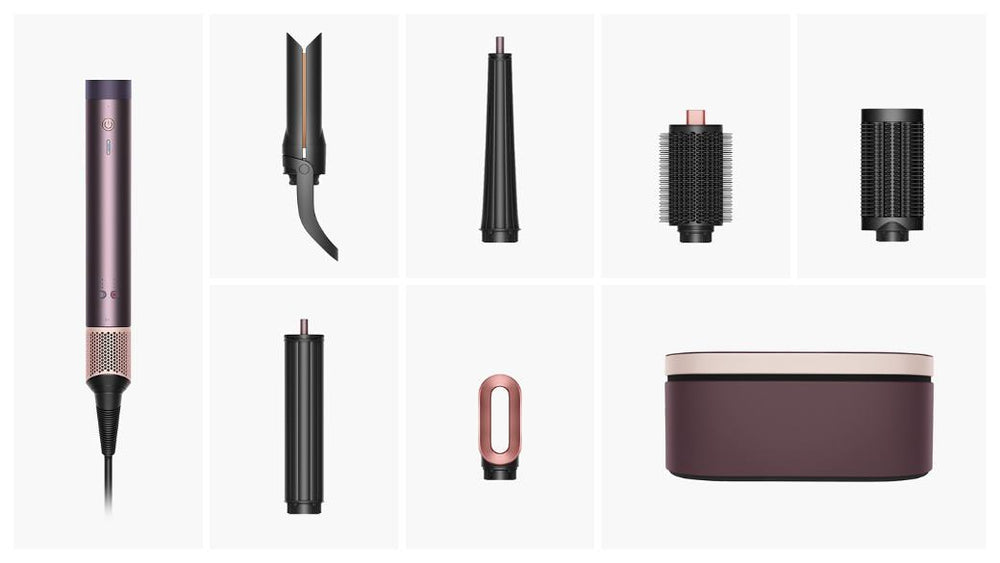 مصفّف شعر متعدد ومجفف Dyson Airwrap™ Coanda 2x (Jasper Plum)