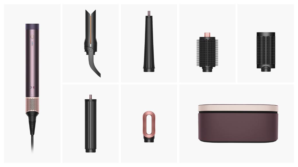 مصفّف شعر متعدد ومجفف Dyson Airwrap™ Coanda 2x (Jasper Plum)