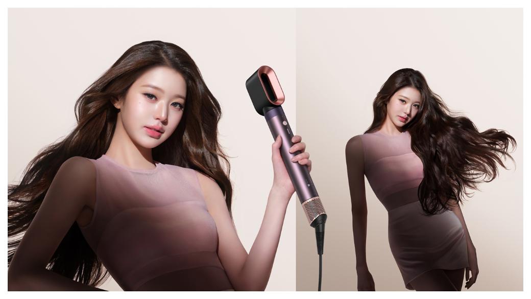 مصفّف شعر متعدد ومجفف Dyson Airwrap™ Coanda 2x (Jasper Plum)