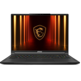 MSI Stealth A16 AI+ Gaming Laptop A3XWIG-076US, 16" QHD+ 240Hz Display, AMD Ryzen AI 9 HX 370, 32GB RAM, 2TB SSD, GeForce RTX 5080 16GB GPU, English Keyboard, Win 11 Pro, Black